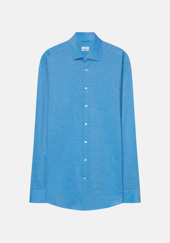 Business overhemd in Regular with Kentkraag in Turquoise |  Seidensticker Onlineshop