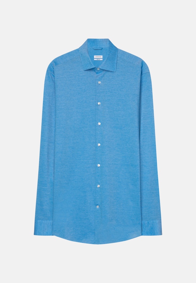 Regular Chemise d'affaires Uni in Turquoise |  Seidensticker Onlineshop