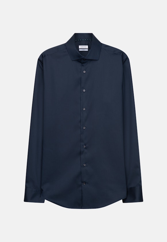 X-Slim Business Hemd Uni in Dunkelblau |  Seidensticker Onlineshop