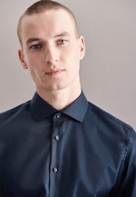 Slim Business Hemd Uni in Dunkelblau |  Seidensticker Onlineshop