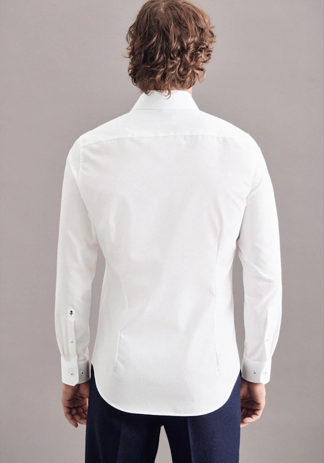 Slim Business Hemd Uni in Weiß | Seidensticker Onlineshop
