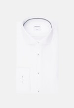 Chemise Business Slim Popeline Col Kent in Blanc |  Seidensticker Onlineshop