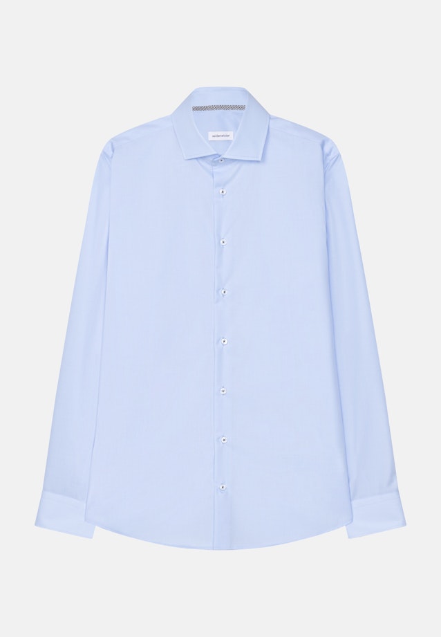 Slim Business shirt Uni in Medium Blue |  Seidensticker Onlineshop