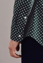 Shaped Chemise Business Imprimé in Vert |  Seidensticker Onlineshop