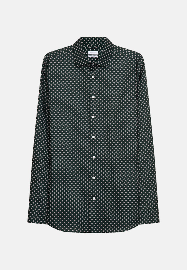 Shaped Chemise Business Imprimé in Vert |  Seidensticker Onlineshop