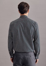 Regular Chemise Business Imprimé in Vert |  Seidensticker Onlineshop