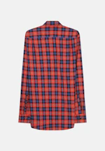 Regular Casual Hemd Karo in Orange |  Seidensticker Onlineshop