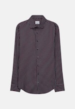 Shaped Chemise Business Imprimé in Bleu Foncé |  Seidensticker Onlineshop