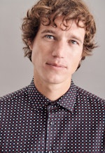 X-Slim Chemise Business Imprimé in Bleu Foncé |  Seidensticker Onlineshop