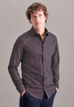 X-Slim Chemise Business Imprimé in Bleu Foncé |  Seidensticker Onlineshop