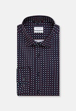 X-Slim Chemise Business Imprimé in Bleu Foncé |  Seidensticker Onlineshop