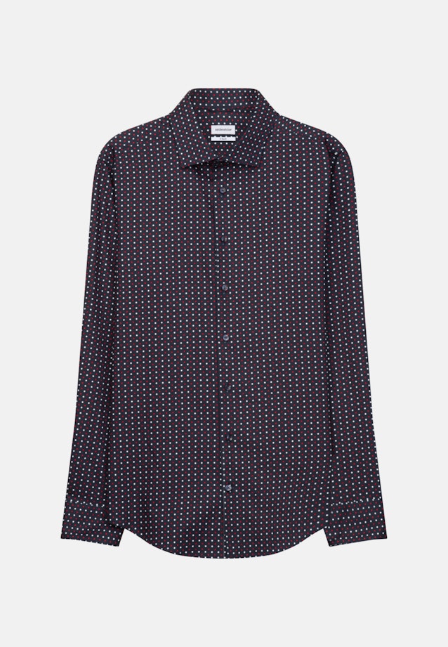 X-Slim Chemise Business Imprimé in Bleu Foncé |  Seidensticker Onlineshop