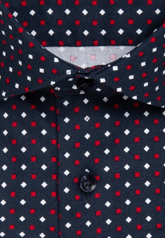 Slim Chemise Business Imprimé in Bleu Foncé |  Seidensticker Onlineshop