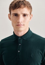 Polo-Shirt Uni in Grün |  Seidensticker Onlineshop