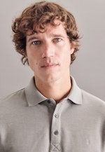 Polo-Shirt Uni in Grau |  Seidensticker Onlineshop