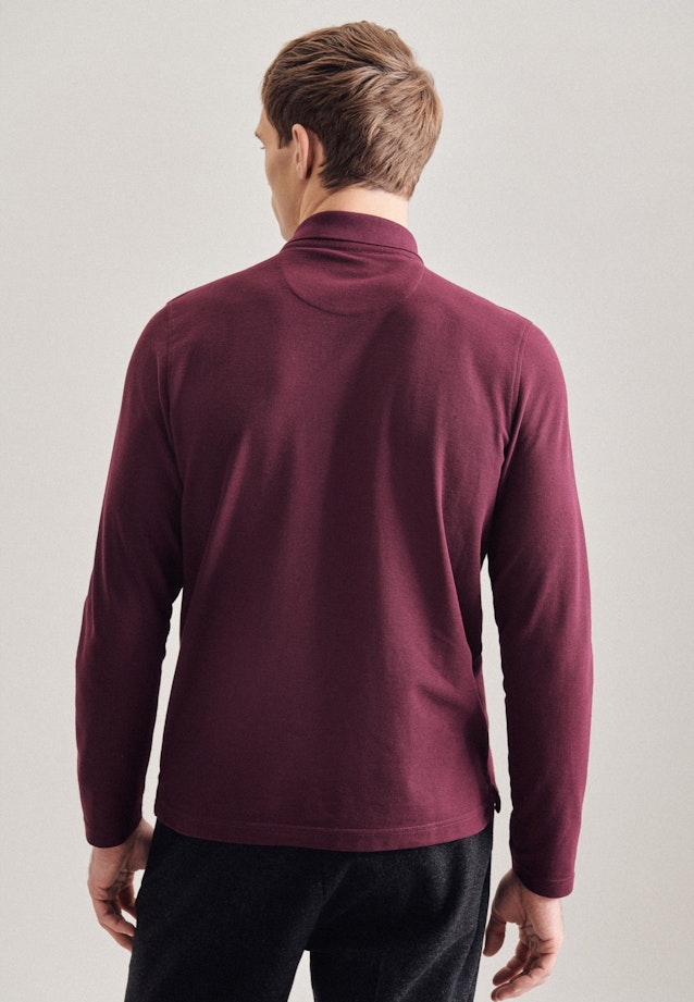 Polo uni in Rouge |  Seidensticker Onlineshop