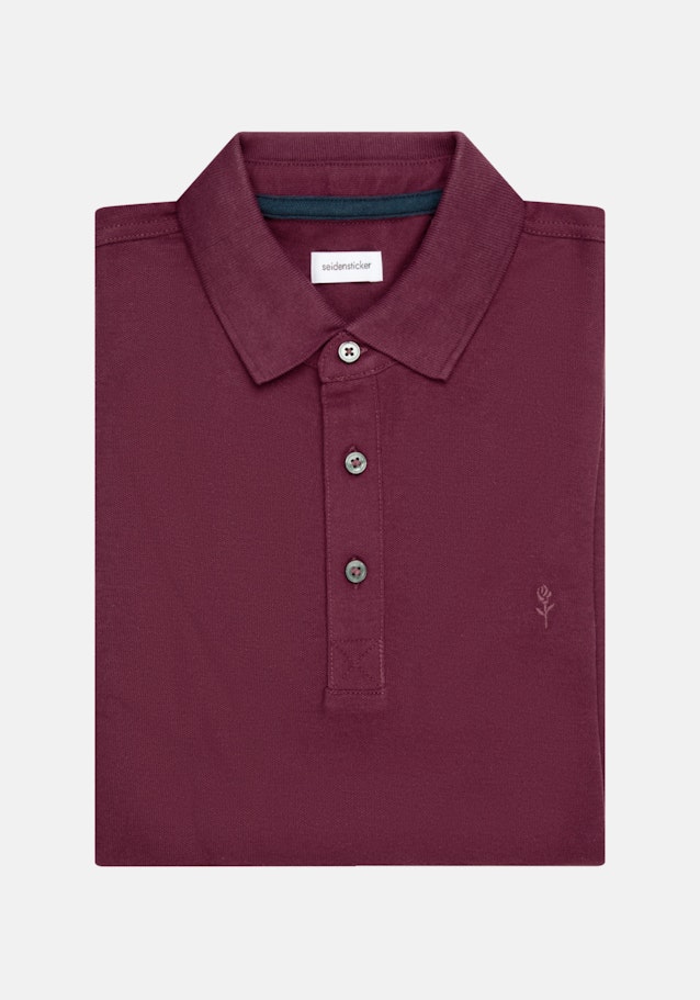 Collar Polo-Shirt in Red |  Seidensticker Onlineshop