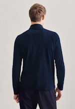 Polo-Shirt Uni in Dunkelblau |  Seidensticker Onlineshop