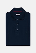 Polo-Shirt Uni in Dunkelblau |  Seidensticker Onlineshop