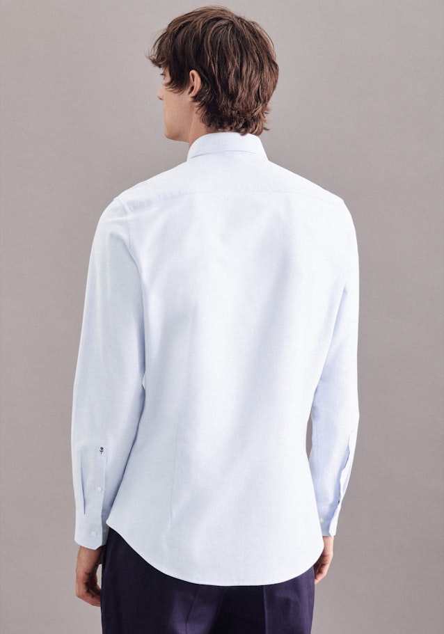 Slim Oxfordhemd Uni in Hellblau | Seidensticker Onlineshop