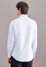 Slim Oxford shirt Plain in Light Blue |  Seidensticker Onlineshop