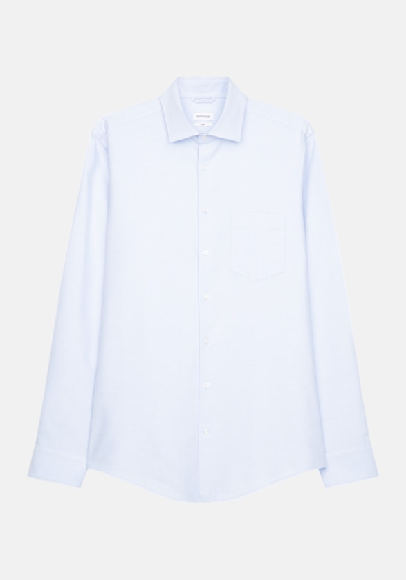 Slim Oxfordhemd Uni in Hellblau | Seidensticker Onlineshop