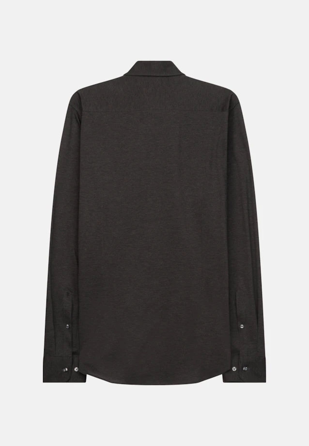 Shaped Chemise Performance Uni in Gris |  Seidensticker Onlineshop