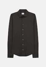 Shaped Chemise Performance Uni in Gris |  Seidensticker Onlineshop