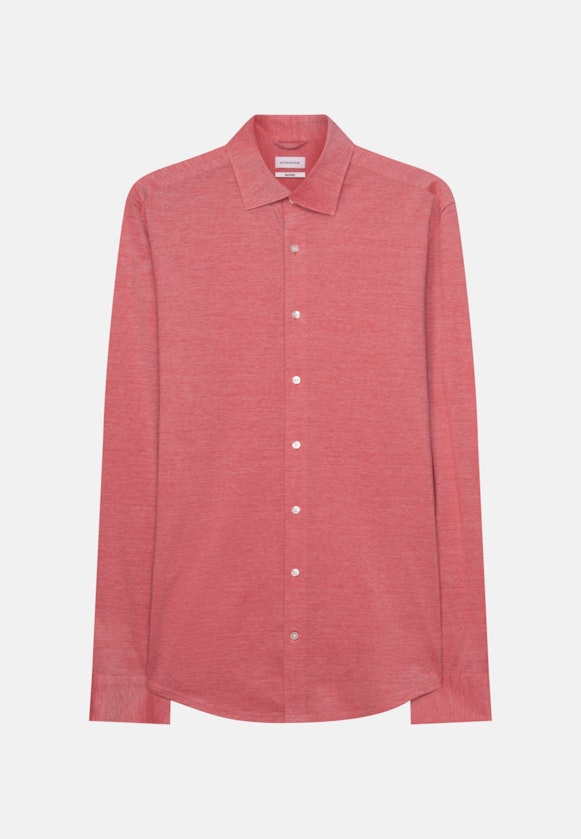 Shaped Chemise Performance Uni in Rouge |  Seidensticker Onlineshop