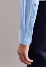 Shaped Chemise Performance Uni in Bleu Clair |  Seidensticker Onlineshop