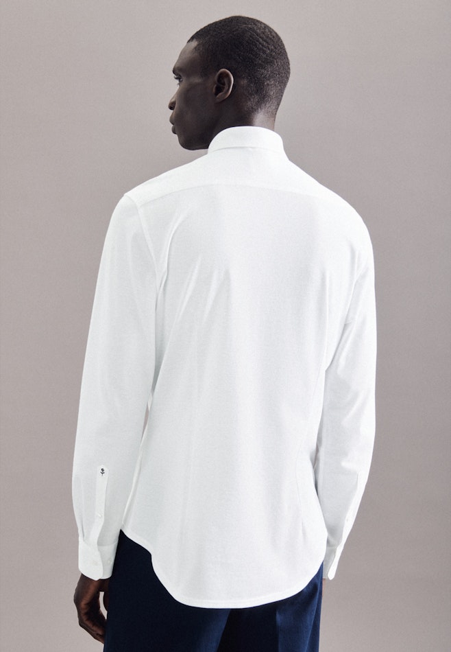 Performance shirt in Shaped with Kent-Collar in White | Seidensticker online shop