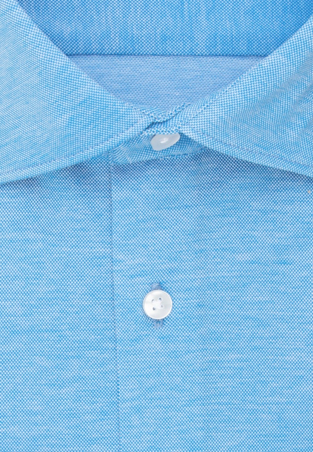 Shaped Chemise Performance Uni in Turquoise |  Seidensticker Onlineshop