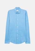 Shaped Chemise Performance Uni in Turquoise |  Seidensticker Onlineshop