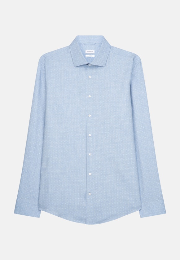 X-Slim Chemise Business Imprimé in Bleu Clair |  Seidensticker Onlineshop