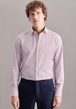 Shaped Business Hemd Streifen in Rot |  Seidensticker Onlineshop