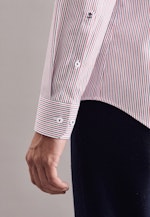 Slim Business Hemd Streifen in Rot |  Seidensticker Onlineshop