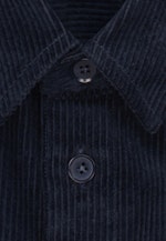 Regular Overshirt Plain in Dark Blue |  Seidensticker Onlineshop