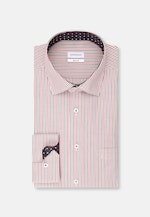 Regular Business Hemd Streifen in Rot |  Seidensticker Onlineshop