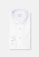 Slim Oxfordhemd Uni in Weiß |  Seidensticker Onlineshop