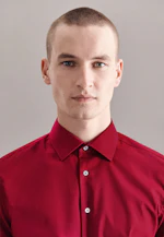 Slim Business Shirt Plain in Red |  Seidensticker Onlineshop