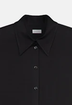 Longbluse Uni in Schwarz |  Seidensticker Onlineshop