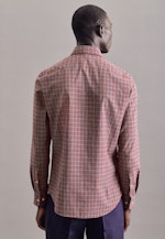 Slim Casual Shirt Check in Red |  Seidensticker Onlineshop