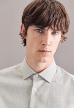 Slim Business Hemd Print in Grau |  Seidensticker Onlineshop