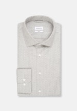 Slim Business Hemd Print in Grau |  Seidensticker Onlineshop