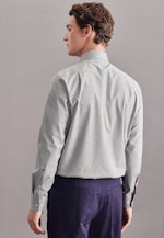 Regular Business Hemd Print in Grau |  Seidensticker Onlineshop