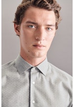 Regular Business Hemd Print in Grau |  Seidensticker Onlineshop