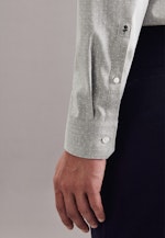 Regular Business Hemd Print in Grau |  Seidensticker Onlineshop