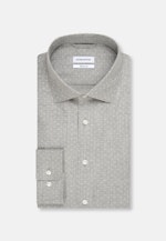 Regular Business Hemd Print in Grau |  Seidensticker Onlineshop