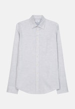 Slim Casual Hemd Uni in Grau |  Seidensticker Onlineshop