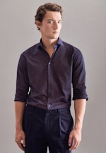 Regular Chemise en jersey Imprimé in Bleu Foncé |  Seidensticker Onlineshop